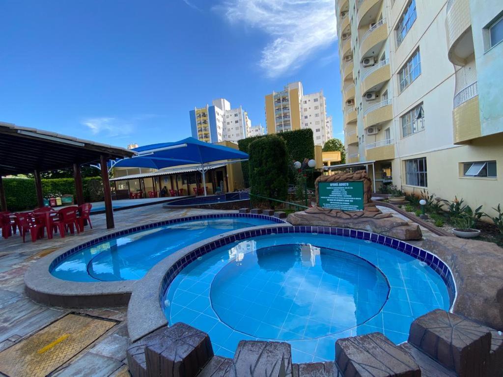 Flats Proximo Ao Shopping Singapura - Pode Descer Com Bebidas Para O Park Aquatico 1105 Apartment Caldas Novas Exterior foto